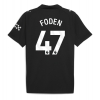 Camiseta Manchester City Phil Foden #47 Segunda Equipación Replica 2025-26 mangas cortas Camiseta Manchester City Phil Foden #47 Segunda Equipación Replica 2025-26 mangas cortas